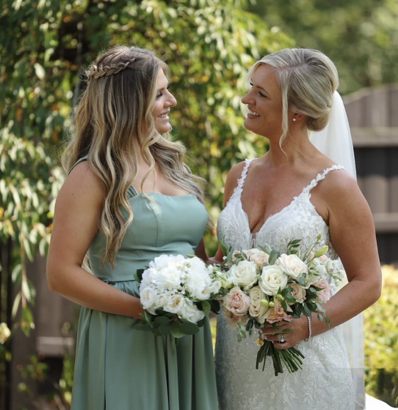 Bridal styling by Elle Girl Hair